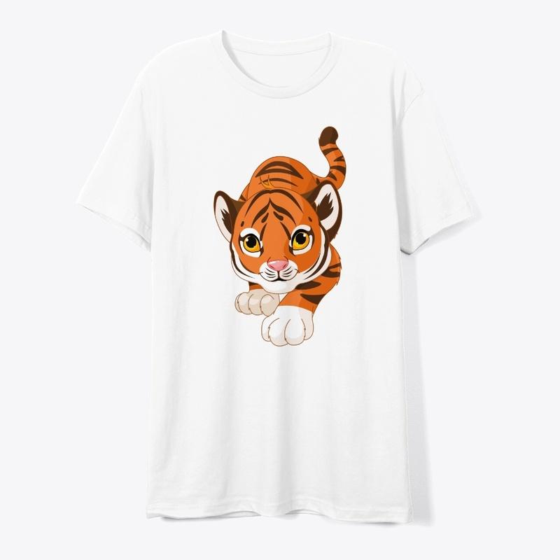 Baby Tiger on your hoodies t-shirts