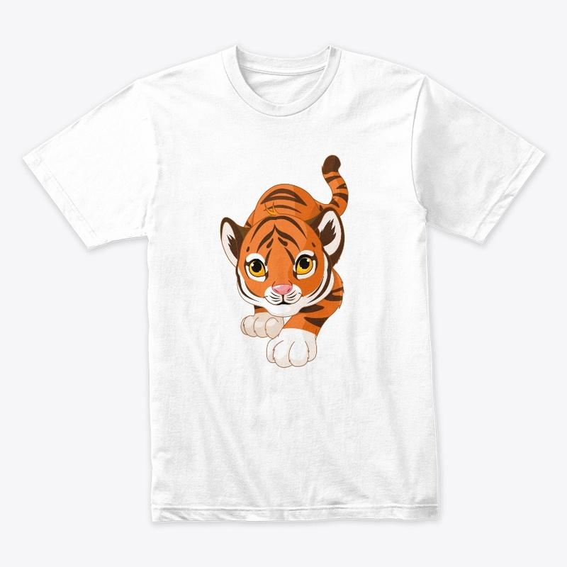 Baby Tiger on your hoodies t-shirts