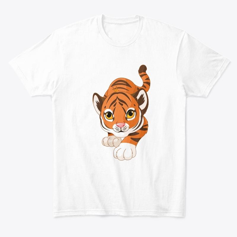 Baby Tiger on your hoodies t-shirts